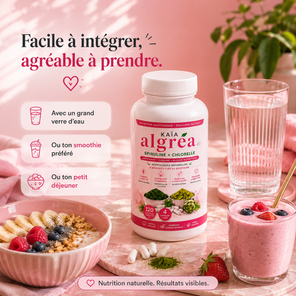 ALGREA — Spiruline & Chlorelle