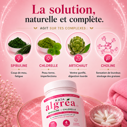 ALGREA — Spiruline & Chlorelle