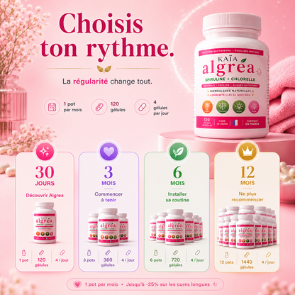 ALGREA — Spiruline & Chlorelle